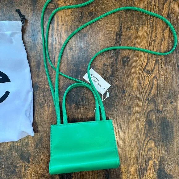 NEW Telfar Greenscreen Small Shopping Bag - Picture 3 of 10